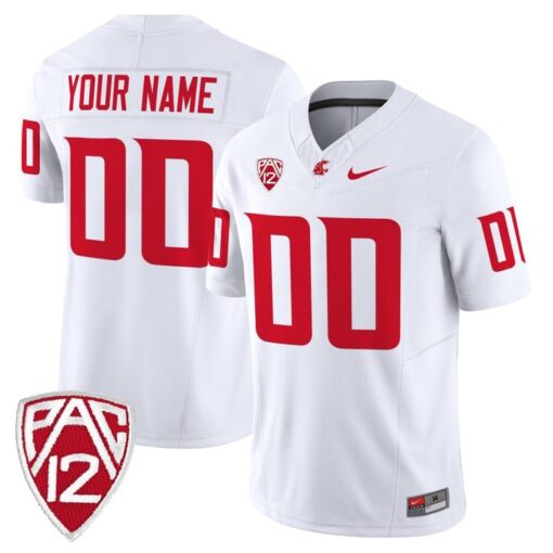 Custom Washington State Cougars Jersey Name, Number 2025 Limited Stitched - Image 5