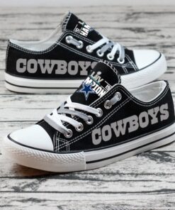 Dallas Cowboys Low Top Canvas Sport Sneakers Shoes For Men Women Fans 21 Dallas Cowboys Limited Print NFL Students Low Top Canvas Shoes Sport Sneakers