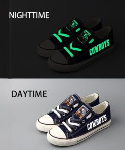 Dallas Cowboys Limited Print NFL Students Low Top Canvas Shoes Sport Sneakers 0484a9e4 bc03 4993 8c2f 5724e43fd0ed
