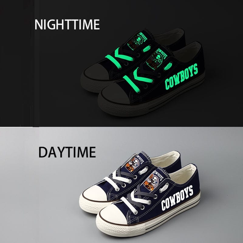 Dallas Cowboys Low Top Canvas Sport Sneakers Shoes For Men Women Fans - Image 8