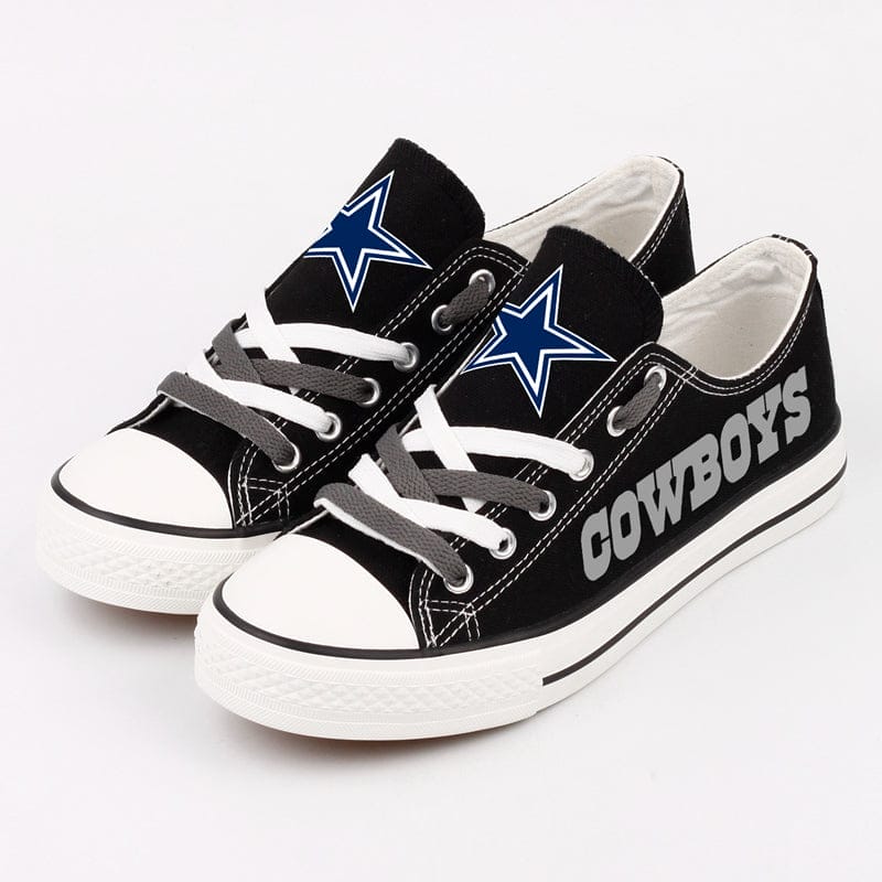 Dallas Cowboys Low Top Canvas Sport Sneakers Shoes For Men Women Fans - Image 7