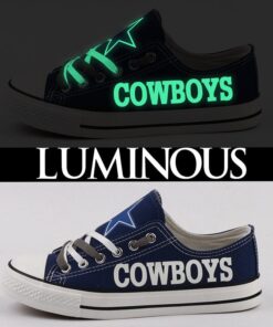 Dallas Cowboys Limited Print NFL Students Low Top Canvas Shoes Sport Sneakers 4 332c76a4 6fc6 4149 b882 9e14c88ccb52