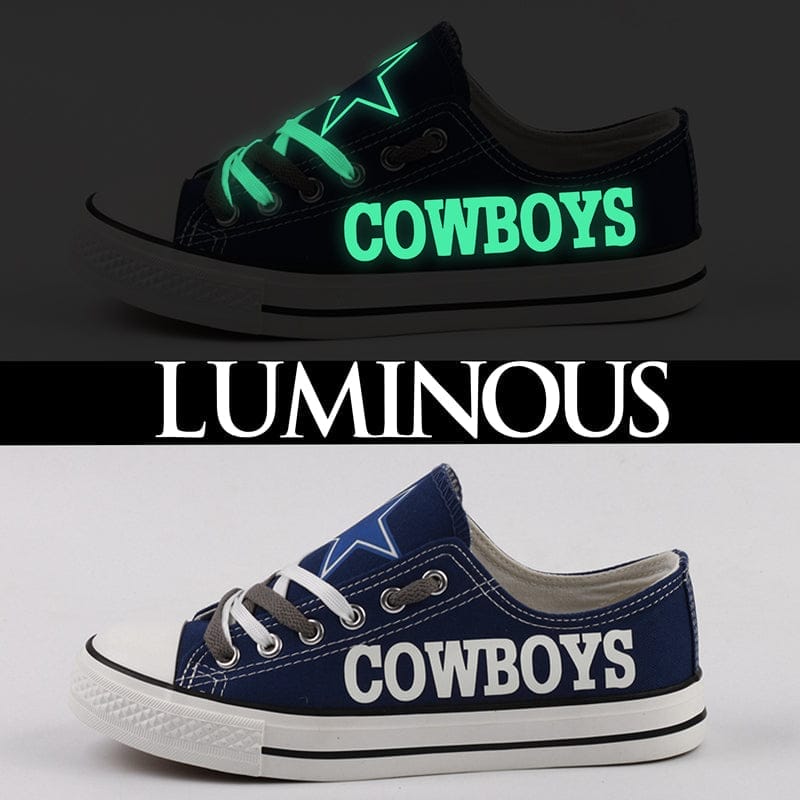 Dallas Cowboys Low Top Canvas Sport Sneakers Shoes For Men Women Fans - Image 6