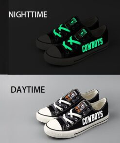 Dallas Cowboys Low Top Canvas Sport Sneakers Shoes For Men Women Fans 14 Dallas Cowboys Limited Print NFL Students Low Top Canvas Shoes Sport Sneakers 5