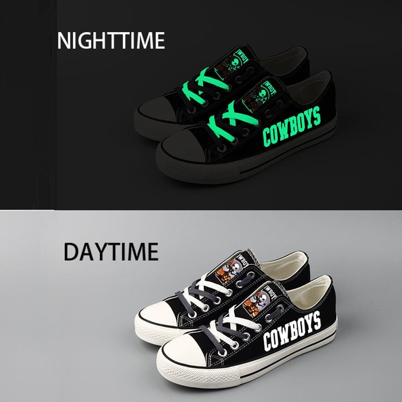 Dallas Cowboys Low Top Canvas Sport Sneakers Shoes For Men Women Fans 4 Dallas Cowboys Low Top Canvas Sport Sneakers Shoes For Men Women Fans - Image 4