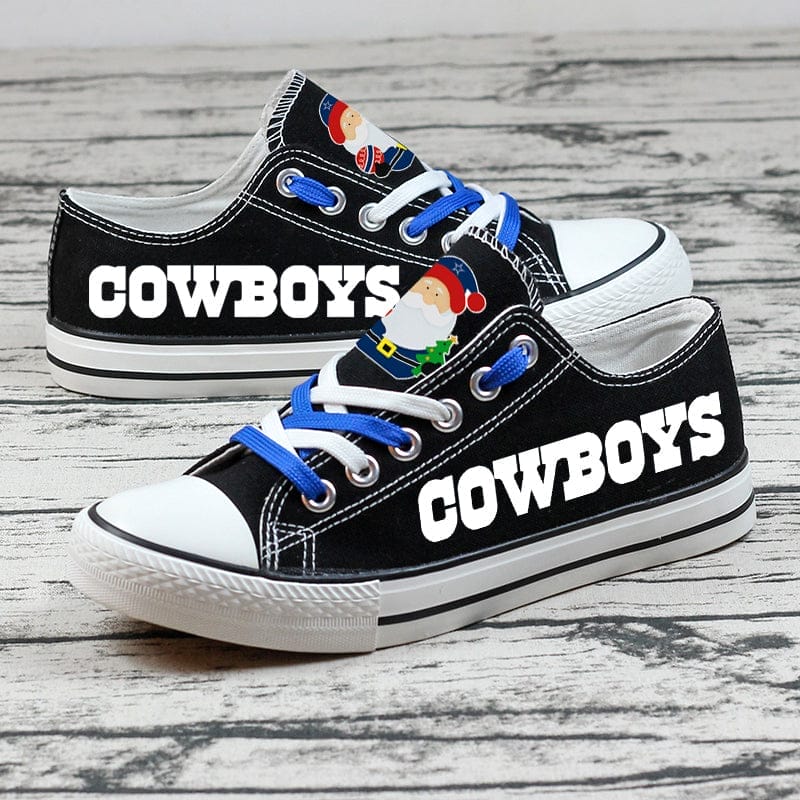 Dallas Cowboys Low Top Canvas Sport Sneakers Shoes For Men Women Fans 10 Dallas Cowboys Low Top Canvas Sport Sneakers Shoes For Men Women Fans - Image 10