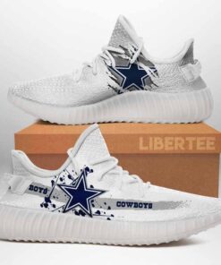 Dallas Cowboys NFL 350v Yeezy Sneakers For Men Women Fans