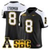 Dalton Stroman Jersey #8 App State Mountaineers 2025 Vapor Limited Stitched 7 Dalton Stroman Jersey 8 App State Mountaineers 2025 Limited Stitched Black Alter