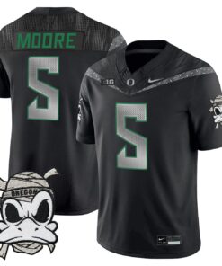 Dante Moore Jersey #5 Oregon Ducks 2025 Mummy Duck Vapor Limited Stitched
