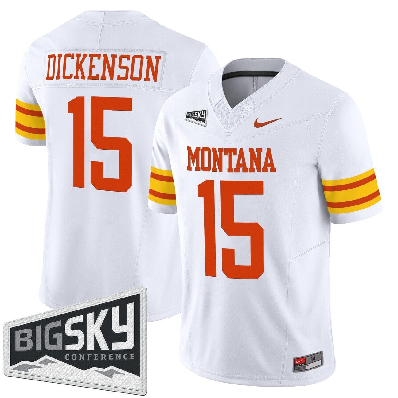 Dave Dickenson Jersey #15 Montana Grizzlies 1995 Throwback Vapor Stitched 3 Dave Dickenson Jersey #15 Montana Grizzlies 1995 Throwback Vapor Stitched - Image 3