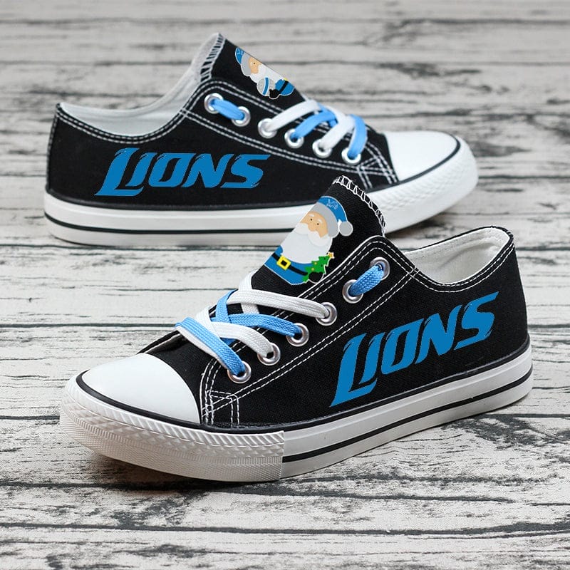 Detroit Lions Low Top Canvas Sport Sneakers Shoes For Men Women Fans 1 Detroit Lions Low Top Canvas Sport Sneakers Shoes For Men Women Fans