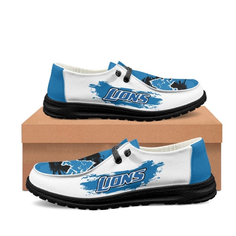 Detroit Lions BZ15 Sneakers Shoes For Men Women Fans 2 Detroit Lions BZ15 Sneakers Shoes For Men Women Fans - Image 2