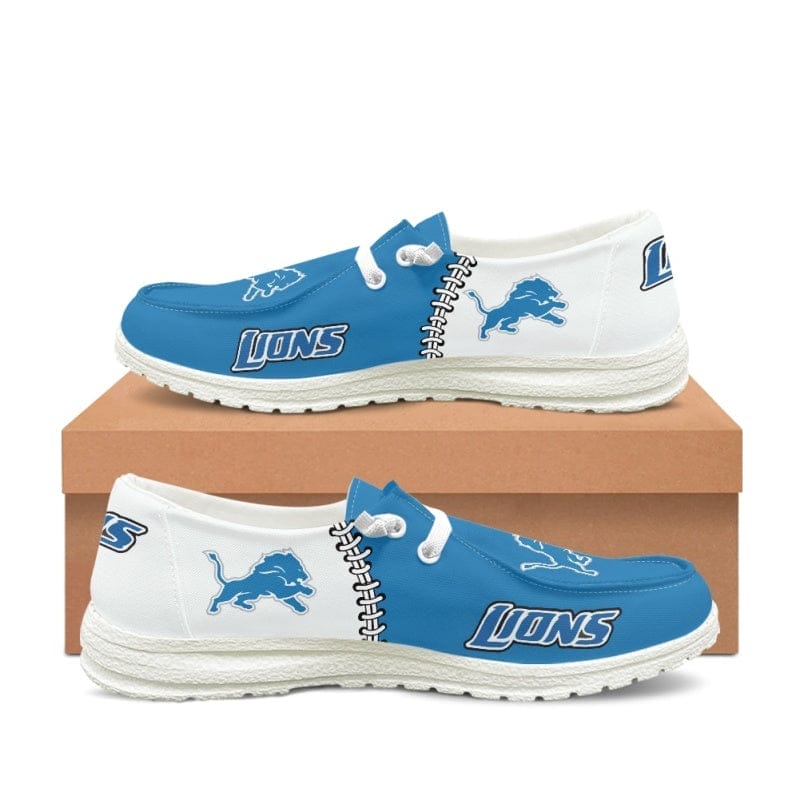 Detroit Lions BZ15 Sneakers Shoes For Men Women Fans 3 Detroit Lions BZ15 Sneakers Shoes For Men Women Fans - Image 3