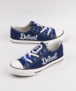 Detroit Tigers Limited Print MLB Students Low Top Canvas Shoes Sport Sneakers 1b2601bb 6213 436d 92f1 19b83c47b757