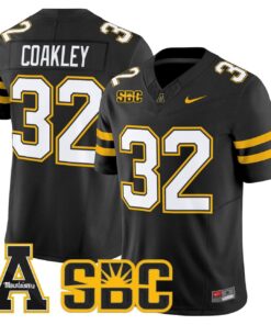 Alternative view of Dexter Coakley Jersey #32 App State Mountaineers 2025 Vapor Limited Stitched