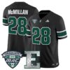 Dontae McMillan Jersey 28 Eastern Michigan Eagles 2025 Limited Stitched Black