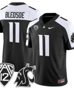 Drew Bledsoe Jersey #11 Washington State Cougars 2025 Vapor Limited Stitched