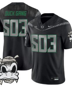 Duck Gang Jersey #503 Oregon Ducks 2025 Mummy Duck Vapor Limited Stitched