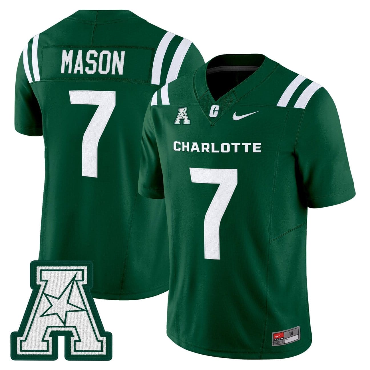 E. Jai Mason Jersey #7 Charlotte 49ers 2025 Vapor Limited Stitched - Image 5