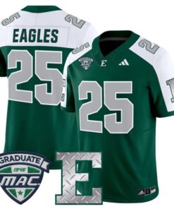 Eagles Jersey 25 Eastern Michigan Eagles 2025 Vapor Limited Stitched Green Alter 56499f9f 4399 4fb9 813a b2522ca95668