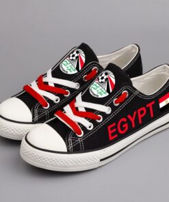 Egypt Low Top Canvas Sport Sneakers Shoes For Men Women Fans