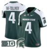 ElijahTau TolliverJersey 4MichiganStateSpartans2025StitchedGreenAlter