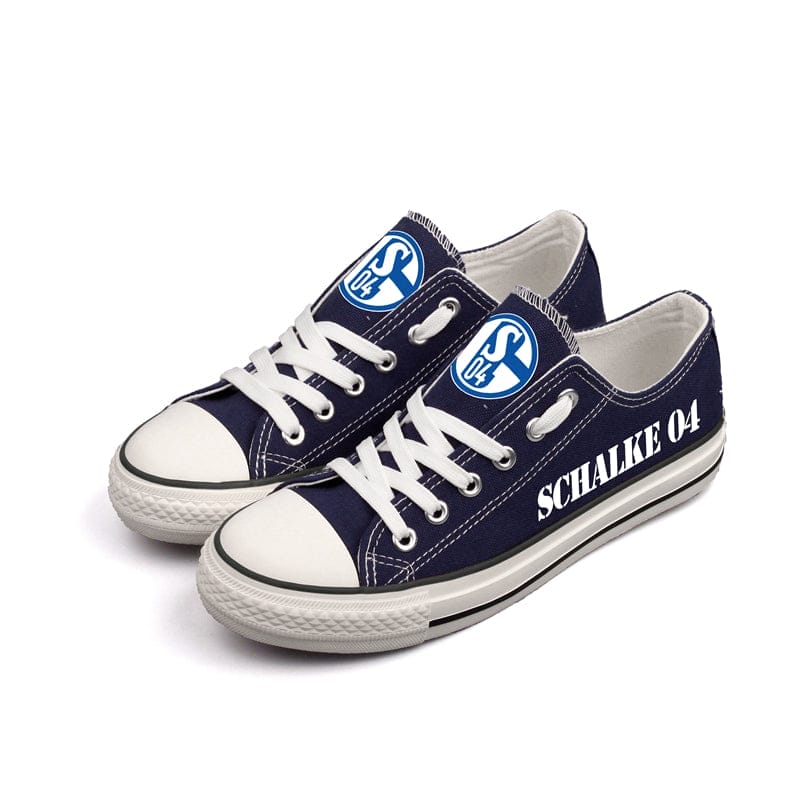 Football Club Gelsenkirchen Schalke Low Top Canvas Sport Sneakers Shoes For Men Women Fans 1 Football Club Gelsenkirchen Schalke Low Top Canvas Sport Sneakers Shoes For Men Women Fans
