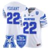 Frank Peasant Jersey #22 Memphis Tigers 2025 Vapor Limited Stitched White 2 FrankPeasantJersey 22MemphisTigers2025VaporLimitedStitchedWhite