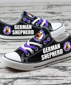 Alternative view of GERMAN SHEPHERD Canvas Sneakers Shoes For Men Women Fans