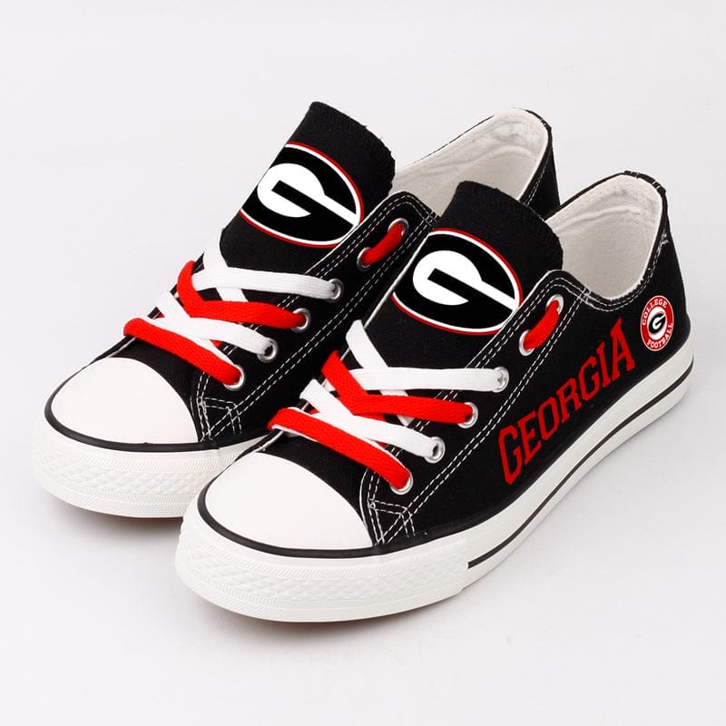 Georgia Bulldogs Sport Sneakers Shoes For Men Women Fans 5 Georgia Bulldogs Sport Sneakers Shoes For Men Women Fans - Image 5