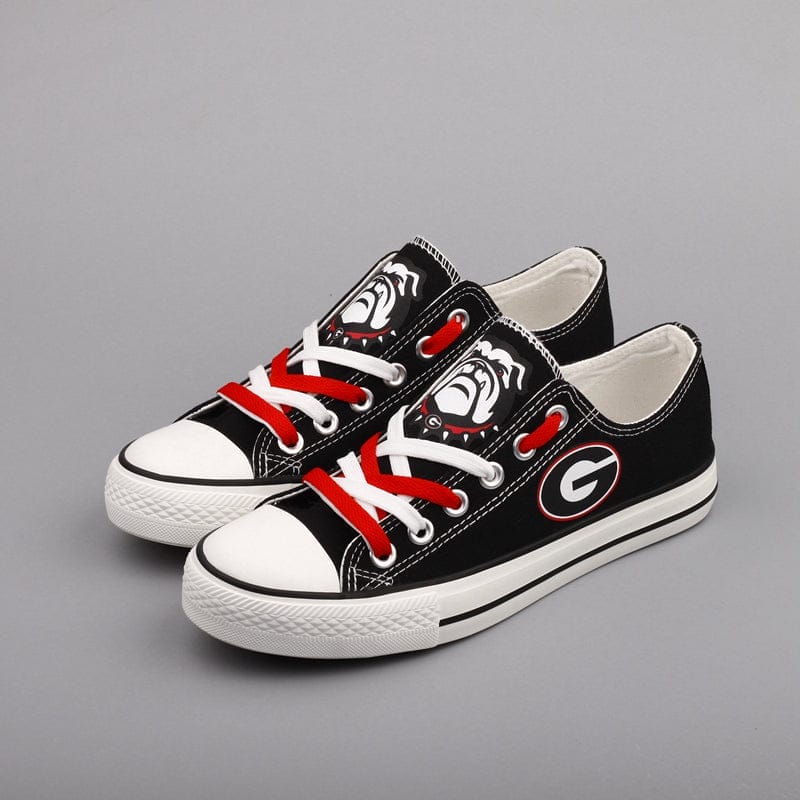 Georgia Bulldogs Sport Sneakers Shoes For Men Women Fans 4 Georgia Bulldogs Sport Sneakers Shoes For Men Women Fans - Image 4