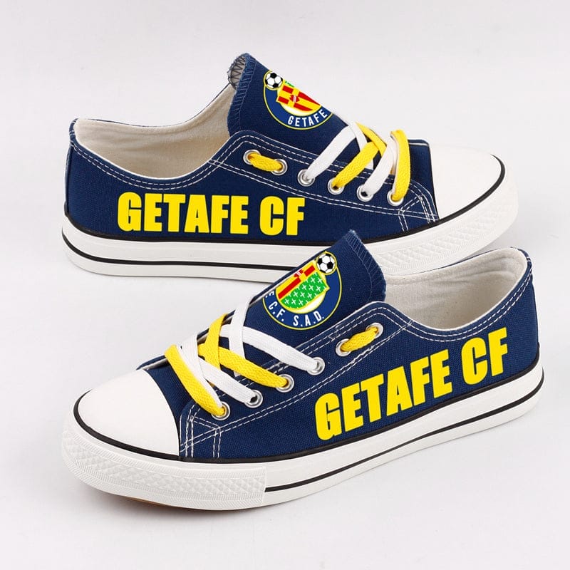 Getafe Low Top Canvas Sport Sneakers Shoes For Men Women Fans 2 Getafe Low Top Canvas Sport Sneakers Shoes For Men Women Fans - Image 2