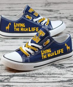Alternative view of Giraffe Canvas Sneakers Shoes For Men Women Fans
