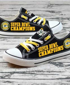 Green Bay Packers Limited Print NFL Students Low Top Canvas Shoes Sport Sneakers 3 e82e4684 7991 463a 99c2 aa055e59b9d3
