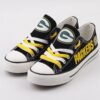 Green Bay Packers Limited Print NFL Students Low Top Canvas Shoes Sport Sneakers 3a655106 688a 4d5f 8fd4 326e1c0ffb12