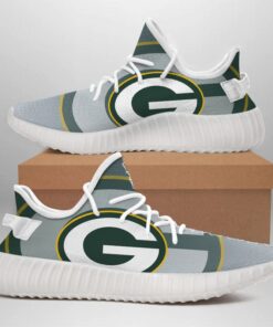 Alternative view of Green Bay Packers NFL 350v Yeezy Sneakers For Men Women Fans