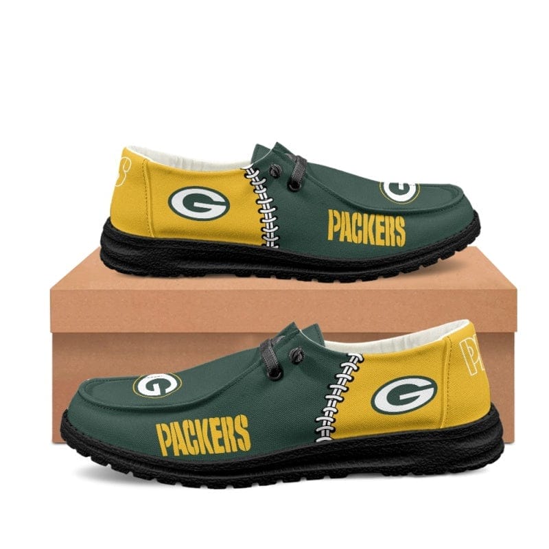 Green Bay Packers BZ15 Sneakers Shoes For Men Women Fans 4 Green Bay Packers BZ15 Sneakers Shoes For Men Women Fans - Image 4