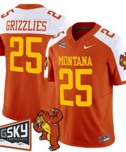 Grizzlies Jersey #25 Montana Grizzlies 1995 Throwback Vapor Limited Stitched
