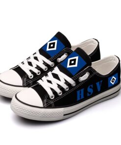 Hamburger Sportverein Low Top Canvas Sport Sneakers Shoes For Men Women Fans
