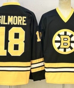 Happy Gilmore Jersey #18 Boston Bruins Premium Stitched Black