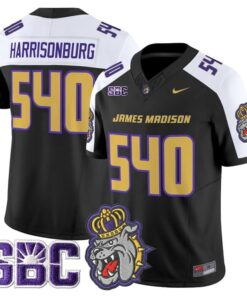 Harrisonburg Jersey #540 James Madison Dukes 2025 Vapor Limited Stitched