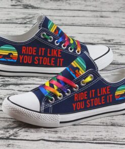 Alternative view of Horse Canvas Sneakers Shoes For Men Women Fans