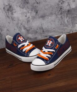 Houston Astros Limited Print MLB Students Low Top Canvas Shoes Sport Sneakers 1c530ac5 c9db 4c89 ab56 68edff4732df