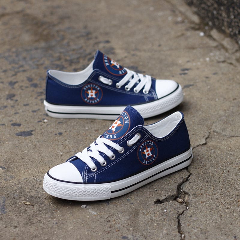 Houston Astros Limited Print Low Top Canvas Shoes Sport Sneakers For Men Women Fans - Image 6