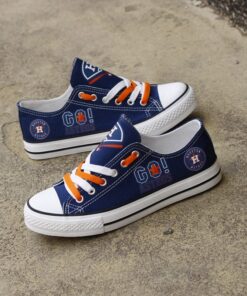 Houston Astros Limited Print MLB Students Low Top Canvas Shoes Sport Sneakers 6b8b4a6d f30d 44c3 b380 8143ecb94a97