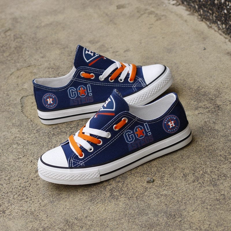Houston Astros Limited Print Low Top Canvas Shoes Sport Sneakers For Men Women Fans - Image 7