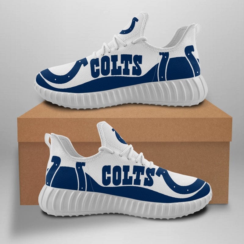Indianapolis Colts Sneaker Shoes NFL For Men Women Fans 2 Indianapolis Colts Sneaker Shoes NFL For Men Women Fans - Image 2