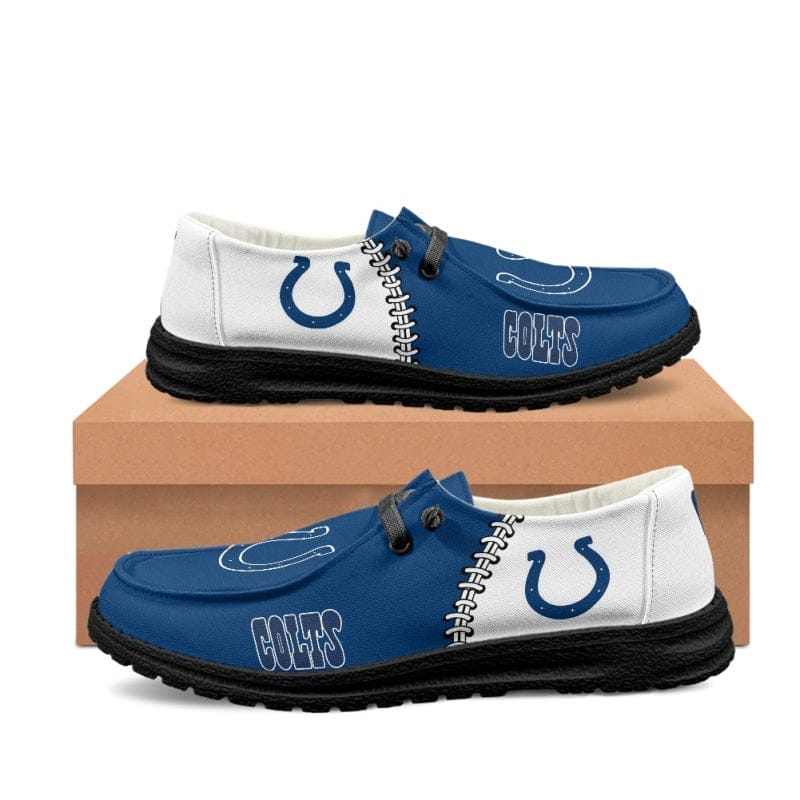 Indianapolis Colts BZ15 Sneakers Shoes For Men Women Fans 4 Indianapolis Colts BZ15 Sneakers Shoes For Men Women Fans - Image 4