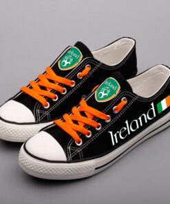 Ireland Low Top Canvas Sport Sneakers Shoes For Men Women Fans