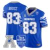 Isaac Bruce Jersey #83 Memphis Tigers 2025 Vapor Limited Stitched Royal 3 IsaacBruceJersey 83MemphisTigers2025VaporLimitedStitchedRoyal